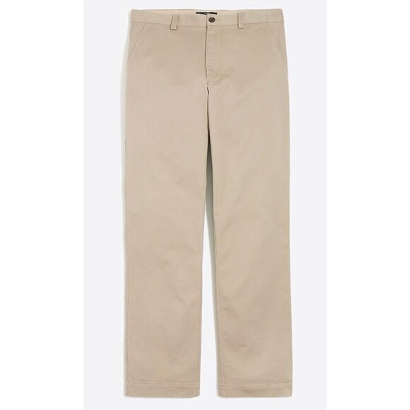 J.Crew Mercantile Relaxed-fit Flex Pant in Khaki Size 34x30 - Picture 1 of 4